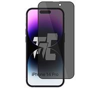 TM-Concept® Verre trempé intégral Privacy pour Apple iPhone 14 Pro - Vitre protection teintée anti-espion/confidentialité - Cadre Noir 2.5D - Résistance chocs et rayures 9H Qualité AAA+ [ 1 unité ]
