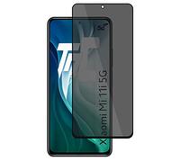 TM-Concept® Verre trempé intégral Privacy pour Xiaomi Mi 11i 5G - Vitre protection teintée anti-espion/confidentialité - Cadre Noir 2.5D - Résistance chocs et rayures 9H Qualité AAA+ [ 1 unité ]