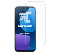 TM-Concept® Verre trempé pour Fairphone 5 - Transparent - Vitre de protection 0,26mm radian 2.5D - Résistance chocs et rayures 9H - Matériaux qualité AAA+ durée de vie allongée [ 1 unité ]