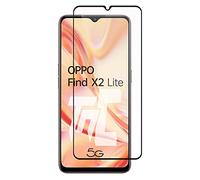TM-Concept® Verre trempé pour Oppo Find X2 Lite - Gamme Integral Protect - Cadre Noir - Vitre de protection radian 2.5D - Résistance chocs et rayures 9H - Qualité AAA+ [ 1 unité ]