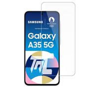 TM-Concept® Verre trempé pour Samsung Galaxy A35 5G - Transparent - Vitre de protection 0,26mm radian 2.5D - Résistance chocs et rayures 9H - Matériaux qualité AAA+ durée de vie allongée [ 1 unité ]