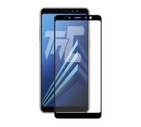 TM-Concept® Verre trempé pour Samsung Galaxy A8 (2018) - Gamme Integral Protect - Cadre Noir - Vitre de protection radian 2.5D - Résistance chocs et rayures 9H - Qualité AAA+ [ 1 unité ]