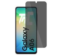 TM-Concept® Verre trempé teinté compatible avec Samsung Galaxy A06 - Vitre protection avec filtre anti-espion - Gamme Privacy - Résistance chocs et rayures 9H - Qualité AAA+ Radian 2.5D [ 1 unité ]