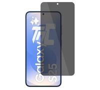 TM-Concept® Verre trempé teinté compatible avec Samsung Galaxy S25 - Vitre protection avec filtre anti-espion - Gamme Privacy - Résistance chocs et rayures 9H - Qualité AA Radian 2.5D [ 1 unité ]