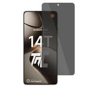 TM-Concept® Verre trempé teinté compatible avec Xiaomi 14T - Vitre protection avec filtre anti-espion - Gamme Privacy - Résistance contre chocs et rayures 9H - Qualité AAA+ Radian 2.5D [ 1 unité ]