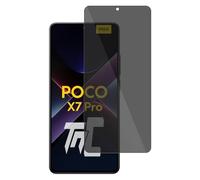 TM-Concept® Verre trempé teinté compatible avec Xiaomi Poco X7 Pro - Vitre protection avec filtre anti-espion - Gamme Privacy - Résistance chocs et rayures 9H - Qualité AAA+ Radian 2.5D [ 1 unité ]