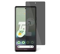 TM-Concept® Verre trempé teinté pour Google Pixel 6A - Vitre protection fonction anti-espion - Gamme Privacy 2.5D - Résistance contre chocs et rayures 9H - Matériaux qualité AAA+ [ 1 unité ]