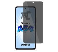 TM-Concept® Verre trempé teinté pour Samsung Galaxy A54 5G - Vitre protection Privacy 2.5D - Résistance contre chocs et rayures 9H