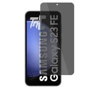 TM-Concept® Verre trempé teinté pour Samsung Galaxy S23 FE - Vitre protection fonction anti-espion - Gamme Privacy 2.5D - Résistance contre chocs et rayures 9H - Matériaux qualité AAA+ [ 1 unité ]