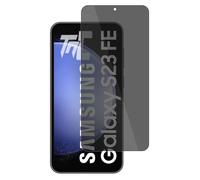 TM-Concept® Verre trempé teinté pour Samsung Galaxy S23 FE - Vitre protection Privacy 2.5D - Résistance contre chocs et rayures 9H