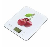 TM Electron Balance numérique de cuisine Motifs cerises blanc