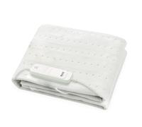 TM Electron Surmatelas Chauffant électrique pour lit Simple 60 W avec 3 Niveaux de température et arrêt Automatique. Dimensions : 150 x 80 cm, Blanc