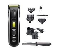 TM Electron TMHC106G Tondeuse Professionnelle sans Fil avec Batterie Rechargeable, indicateur de Charge Lumineux LED, Lames en Titane et céramique, Vert, Classique, Classique