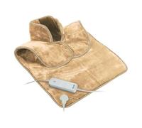 TM Electron TMHEP113 Coussin électrique lavable Taille XXL pour le cou et le dos 100 W de pontence avec 3 niveaux de température et arrêt automatique 90 x 60 cm