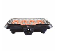 TM Electron TMPGR010 Gril électrique de table, 2300W, 873cm2 de surface, système anti-fumée à 5 niveaux à base d'eau de température et nettoyage facile