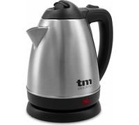TM Electron TMPKT012 Bouilloire électrique de 1,2 litre de capacité, 1.000w, affichage LED, socle 360° et système dual de sécurité, couleur inox