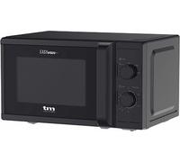 TM Electron TMPMW002BLK EASYWAVE Four à micro-ondes de 20 litres, 700W, 5 niveaux de puissance fr, fonction décongélation et minuterie de 35 min, couleur noir