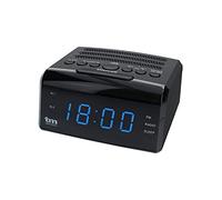 TM Electron TMRAR010 Radio-réveil numérique PLL Noir