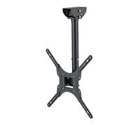 TM Electron tmslc410 - Support Universel de Plafond pour écrans de 26" A 55" (Extensible et Rotatif) Noir