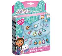 Totum Bracelet Gabby's Puffy – Kit DIY enfants, autocollants pailletés, violet/rose/turquoise/jaune