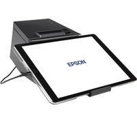 TM-m30II-SL - Imprimante thermique de tickets avec support universel pour tablette, 80mm, USB + Ethernet, noir