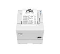 TM-T88VII-W - USB + Ethernet + RS232, Imprimante thermique à tickets, 80mm, blanche