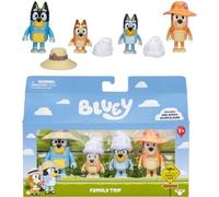 TM TOYS BLUey Pack de 4 voyages en famille BLU17654