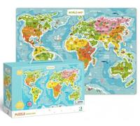 TM Toys Dodo Puzzle carte du monde 100 pièces