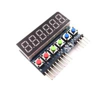 TM1637 6 bits Tube LED Display Key Scan Module DC 3,3 V-5 V Interface numérique IIC pour Arduino Six en 1 0,9 cm