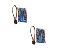 TM1638 Module d'affichage numérique à LED avec entrée de contrôle intégrée pour développement de microcontrôleur pour circuit Design LED Tube Affichage avec bouton