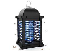 TMACTIME Lampe Anti Moustique 20W 4300V Tue Mouche Electrique Anti Insectes Volants Répulsif Efficace Portée 100m² pour Intérieur et Extérieur