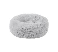 TMAOZW Chenil for Chat, chenil for Chien, Amovible et Lavable, Rond en Peluche, adapté à l'intérieur, sur Le côté, sur Le Sol, dans Le Jardin(Light Grey,60x60CM)