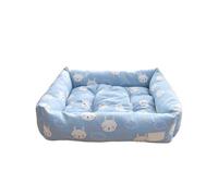 TMAOZW Matelas Chaud for Animaux de Compagnie lit for Chat en Peluche Douce Toutes Saisons chenil Universel for Chien Petit adapté aux Chats et aux Chiens Jouant au Repos Pause déjeuner(Blue,40x30cm)
