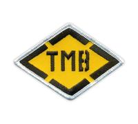 TMB - Tour du Mont Blanc - Forme de Losange - Dos Magnétique - Patch Brodé Ecusson Emblème