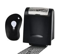 TMBMLPP Protection D'Identité, Tampon à Rouleaux, Protection des Données, Protection Des DonnéEs et Coupe Carton, Tampon à Rouleaux Rechargeable, pour la Vie Privée, Anti Vol et Protection Des Données