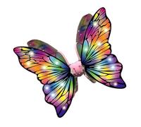 Tmboryuu Aile de Papillon électrique avec lumière et Musique, LED Lumineuse, avec Sangle réglable, pour Anniversaire d ' Enfant, Halloween, Confort