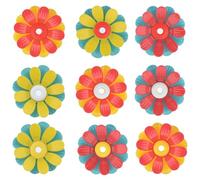 Tmboryuu Belles mangeoires d'eau de rechange pour oiseaux - Pour jardin, cour, colibri - Avec bouche - Design réaliste - Pour colibris