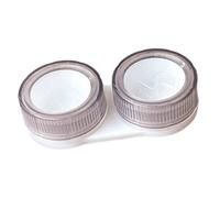 Tmboryuu Boîte de rangement pour lentilles de à deux couches, avec joint sécurisé, boîte légère en ABS pour les voyages en plein air