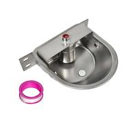 Tmboryuu Bol d ' Eau de Vache Abreuvoir Automatique Distributeur de Commutation en Acier Inoxydable pour chèvre bovins Cheval porcelets Bol Automatique