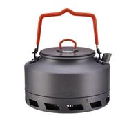 Tmboryuu Bouilloire de camping en alliage d'aluminium Théière en alliage d'aluminium Chaudières à eau de camping Théière portable en alliage d'aluminium Pots de camping avec couvercle Tente
