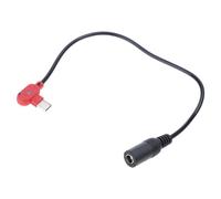 Tmboryuu Câble d ' alimentation USB C mâle à 5.5x2.1mm femelle coudé à 90 degrés, tensions fixes de sortie 9V 12V 15V 20V pour haut-parleurs de ventilateur de routeur LED