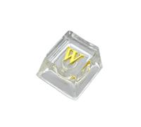 Tmboryuu Capuchons de Touches en résine Transparente Faits à la Main avec Lettre 3D Universelle, Hauteur OEM pour claviers mécaniques douaniers, Capuchons de Touches mécaniques Traditionnels