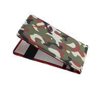 Tmboryuu Carnet de notes de golf avec crayon, journal intime, carnet de notes, tissu Oxford, poche pour scores, accessoires de score de golf