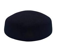 Tmboryuu Chapeau d'hôtesse de l'air pour femme - Uniforme formelle - Pilulier, Black Bailey sans, Taille unique