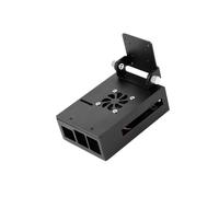 Tmboryuu Châssis de Commande Principal à Coque en Aluminium avec caméra de de Protection de Ventilateur de Refroidissement installée pour la Gestion Thermique de la Carte de Voiture Robot RDK