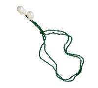 Tmboryuu Collier long réglable élégant avec perles d'imitation et cristal pour femme, bijou fait à la main, cadeau unique, taille unique, Comme décrit, Comme décrit.