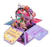 Tmboryuu Construction professionnelle à l ' épreuve des cartes de célébration pour cartes d ' anniversaire spéciales inscriptibles