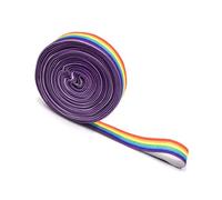 Tmboryuu Corde à sauter portable pour enfants avec bande en polyester solide pour exercices d'intérieur et d'extérieur et amélioration de la condition physique