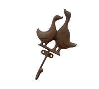 Tmboryuu Crochet mural robuste en forme de fer - Solution de rangement pour manteaux, sacs, chapeaux - Utilisation intérieure et extérieure - Crochet mural pratique en fonte