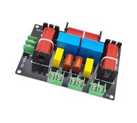 Tmboryuu Croisement électronique professionnel 3 voies pour haut-parleurs Diviseur de fréquence 200 W Correction de phase de puissance 4 ~ 8 Ohm Voiture